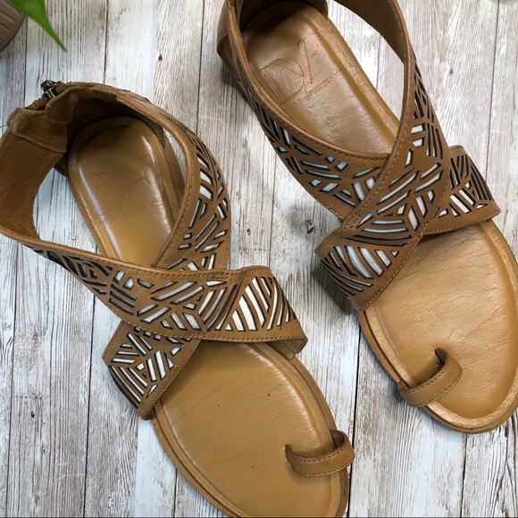 DIANE VON FURSTENBERG Brown Crisscross zip up - Picture 2 of 7